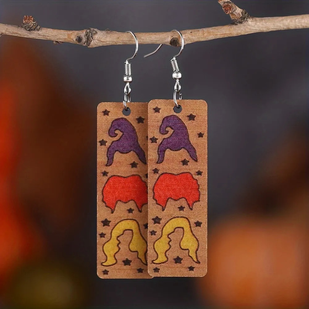 Hocus Pocus Halloween Dangle Earrings *SALE*